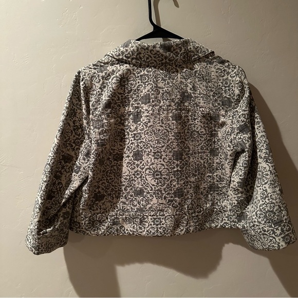 Theory Cropped Brocade Jacket - Picture 5 of 6